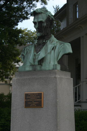 Lincoln in Geneseo, Illinois by Paul Fjelde