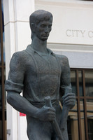 Lincoln the Rail Joiner in Lincoln, Nebraska by Louis Slobodkin